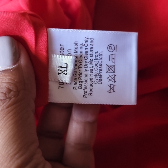 CD RED Dress in XL - Picture 4 of 4